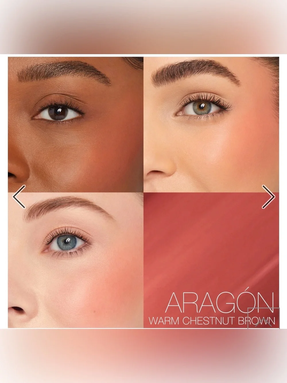 NARS Afterglow Liquid Blush - Aragon (Chestnut Brown)